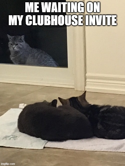 clubhouse meme